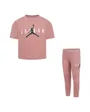 Ensemble tee-shirt et legging Fille JDG SUSTAINABLE LEGGING SET Rose