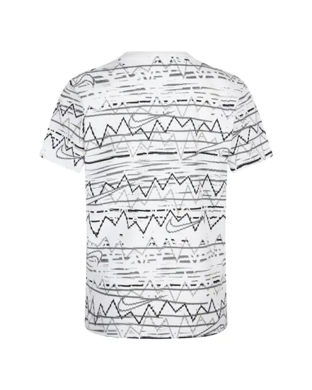 T-shirt manches courtes Enfant NEW WAVE AOP Blanc