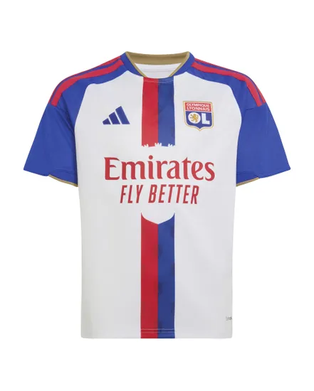 Maillot de football Enfant OL H JSY Y Blanc