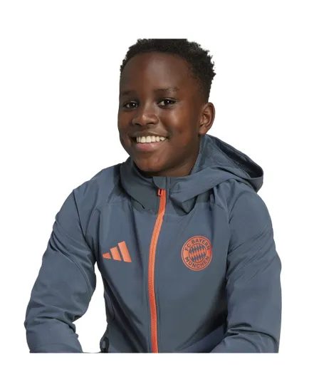 Haut d'entraînement Enfant FCB C VT J Y Gris