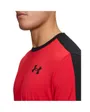 T-shirt Homme UA HG WORDMARK SS Rouge