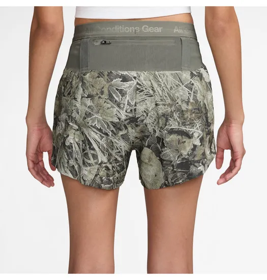 Short Femme W ACG TRAIL DF MRBF 4IN SH AOP Vert