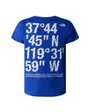 T-shirt Enfant B COORDINATES GRAPHIC S/S TEE Bleu