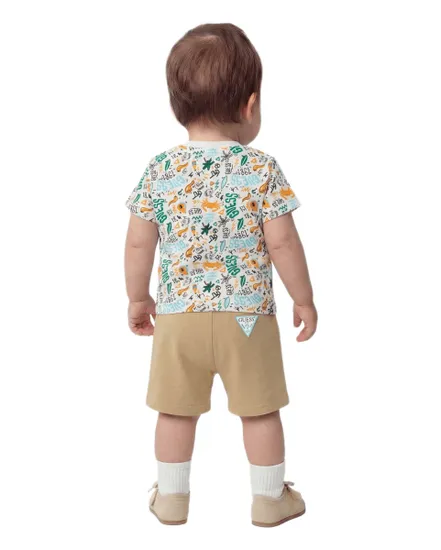 Ensemble Bébé T-Shirt Et Short Jersey Coton