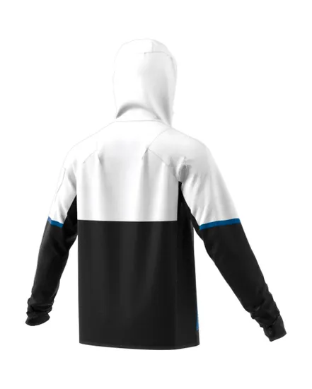 Sweatshirt à capuche manches longues Homme M D4GMDY FZHD Blanc
