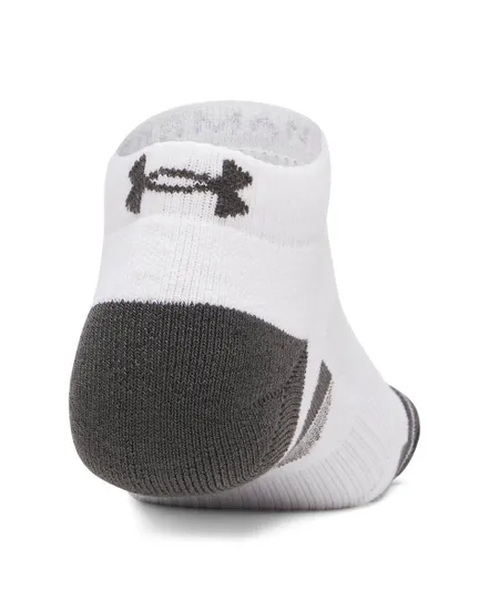 Lot de 3 paires de chaussettes Unisexe NEW UA PERF TECH 3PK LOW Blanc