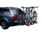 Porte-vélo sur attelage EUROWAY G2 3 VÉLOS Aluminium/Noir