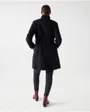 Manteau Femme THE REIMAGINED WOOL COAT Noir