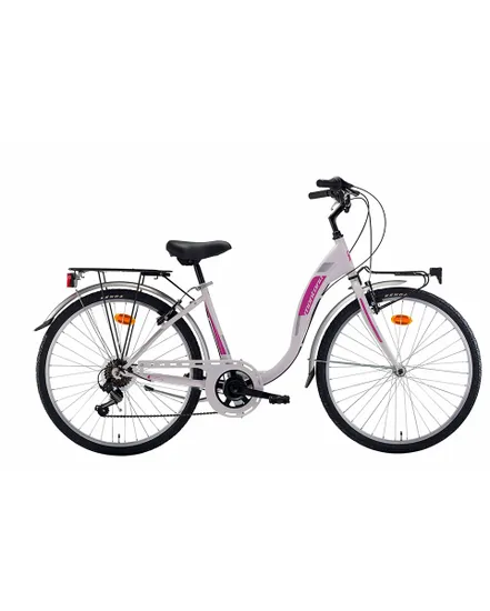 Vélo urbain Femme LIBERTY 26 1V Blanc