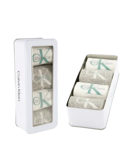 Chaussettes Femme Coffret 4 Paires Logo