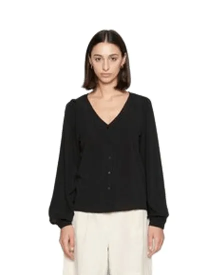 Chemisier Femme Vero Moda V-Neck Pleat Shirt
