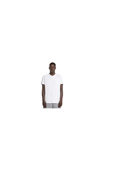 T-shirt col V Homme BASE-S V T SS Blanc