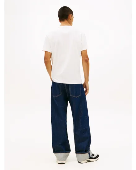 T-shirt Homme REG TONAL FLAG S Écru