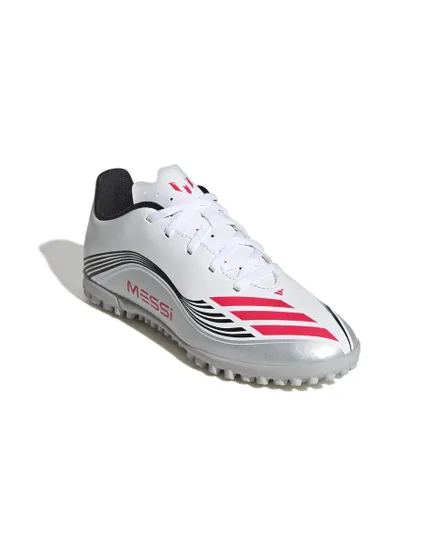 Crampons de football Enfant F50 MESSI CLUB TF J Blanc