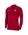 Top de football homme FCB MNK DF STRK DRIL TOP Rouge Barcelone