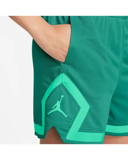 Short de basketball Femme W J SPT DMND SHORT 4 Vert