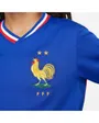 Maillot de football Enfant plus agé FFF Y NK DF STAD JSY SS HM Bleu