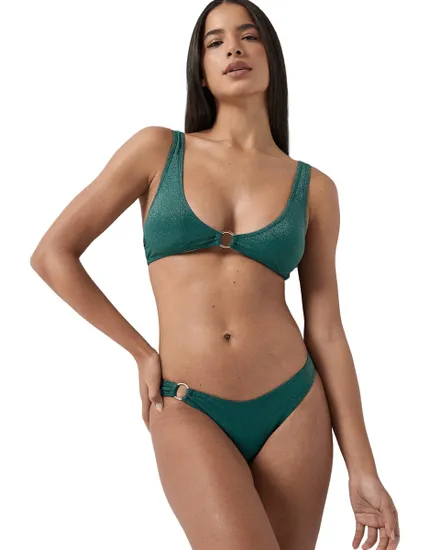 Haut De Bikini Femme PCLAOMI Lurex Ring Top