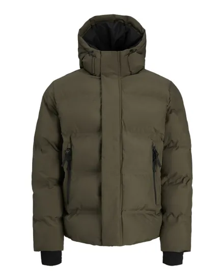 Veste à capuche Homme JCOFUSION PUFFER JACKET Vert