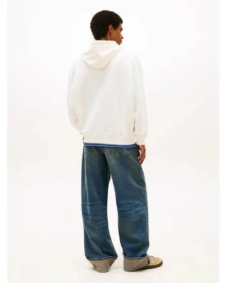Sweat à capuche Homme TJM RLX OVERDYED FLA Blanc