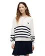 Sweat Col Monté Femme Quarter Zip Tommy Jeans