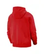 Sweatshirt homme M NSW CLUB HOODIE FZ BB Rouge