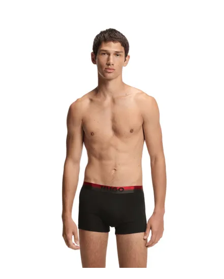 Lot de 3 boxers Homme TRUNK TRIPLET SPRAY Noir