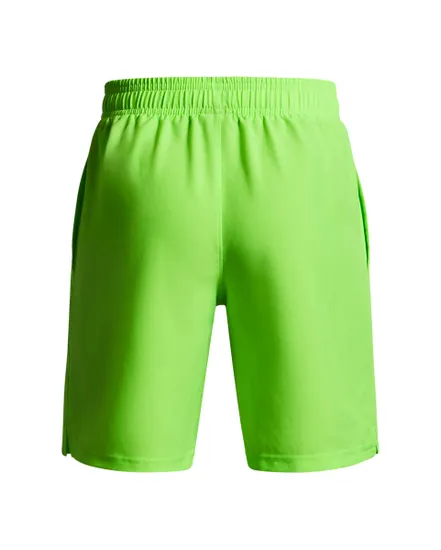 Short Enfant UA TECH WOVEN WORDMARK SHORT Vert