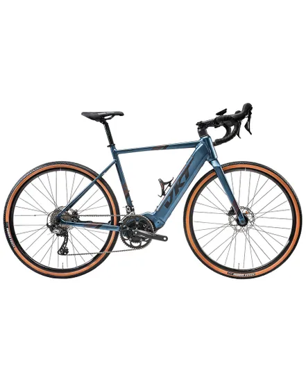 Vélo Gravel électrique Unisexe XONAR GRAVEL GRX 2X12V 500WH Bleu Mat