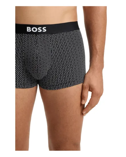 Lot de 3 boxers Homme TRUNK 3P BOSS ONE D Multicolore