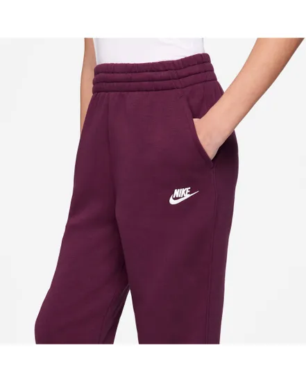 Pantalon de survetement Fille G NSW CLUB FLC HR FTD PNT LBR Bordeaux