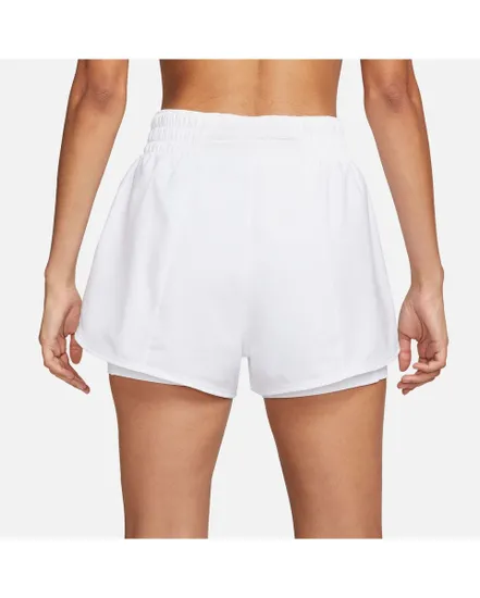 Short Femme W NK ONE DF HR 3IN 2N1 SHORT Blanc