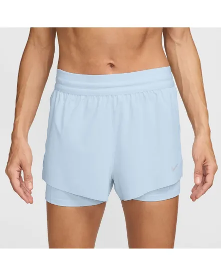 Short de running Femme W NK SWIFT DF MR 2N1 SHRT Bleu