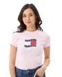 T-Shirt Femme TJW Slim Wavy Flag Tee
