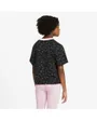 T-shirt Enfant plus âgé G NSW TEE BOXY SWSH FETTI Noir