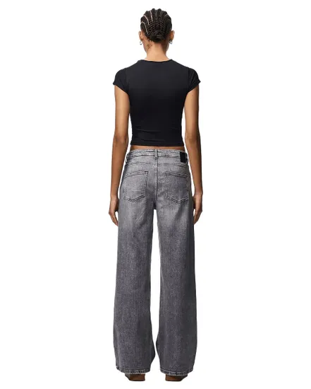 Jeans Femme PCSILKE MW Wide Jeans