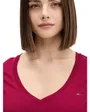 Tee-Shirt Femme Slim V-Neck Tommy Jeans