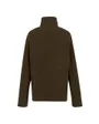 Polaire col zip Homme MONTES Marron