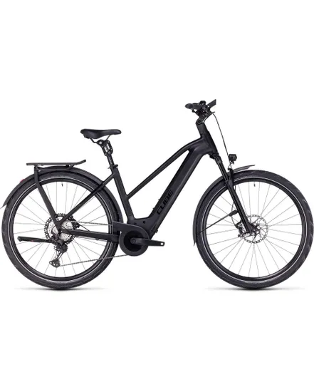 Vélo électrique trekking Femme KATHMANDU HYBRID SLT 750 Noir