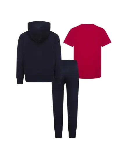 Survêtement et tee-shirt Enfant ESSENTIALS FZ 3PC SET Noir