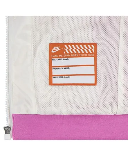 Veste zip à capuche Fille WINDRUNNER Rose