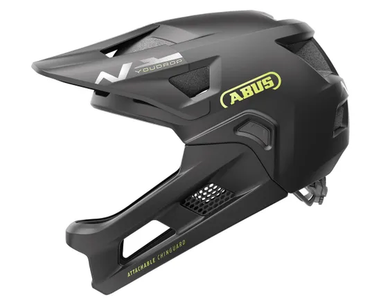 Casque VTT Enfant YOUDROP FF Noir Velours
