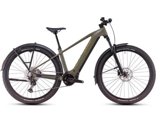 VTT électrique semi rigide REACTION HYBRID PRO ALLROAD 600 Olive/Or
