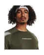 T-shirt Homme UA HG ARMOUR NOV FITTED SS Vert