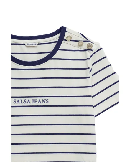 T-Shirt Femme Stripes Branding