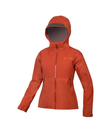 Veste imperméable Femme MT500 Rouge