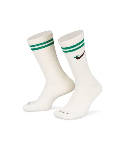 1 paire de chaussettes Unisexe U NK ED PLS CSH CRW 1P 144 AF1 Blanc