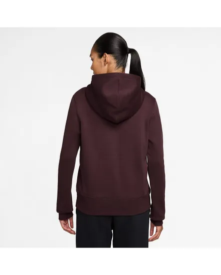Sweat zip à capuche Femme W NSW PHNX FLC STD FZ HDY Bordeaux