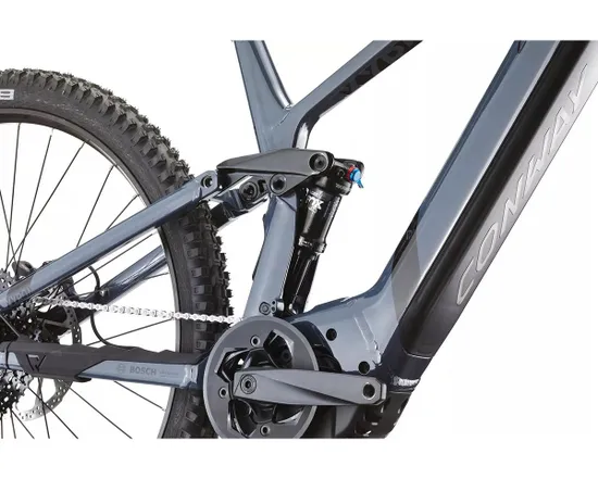 VTT électrique tout suspendu Homme XYRON S 4.9 Anthracite/Noir