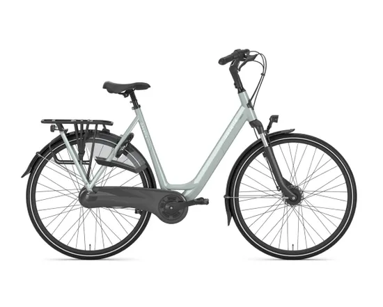 Vélo urbain Femme ORANGE C7+ Vert Olive